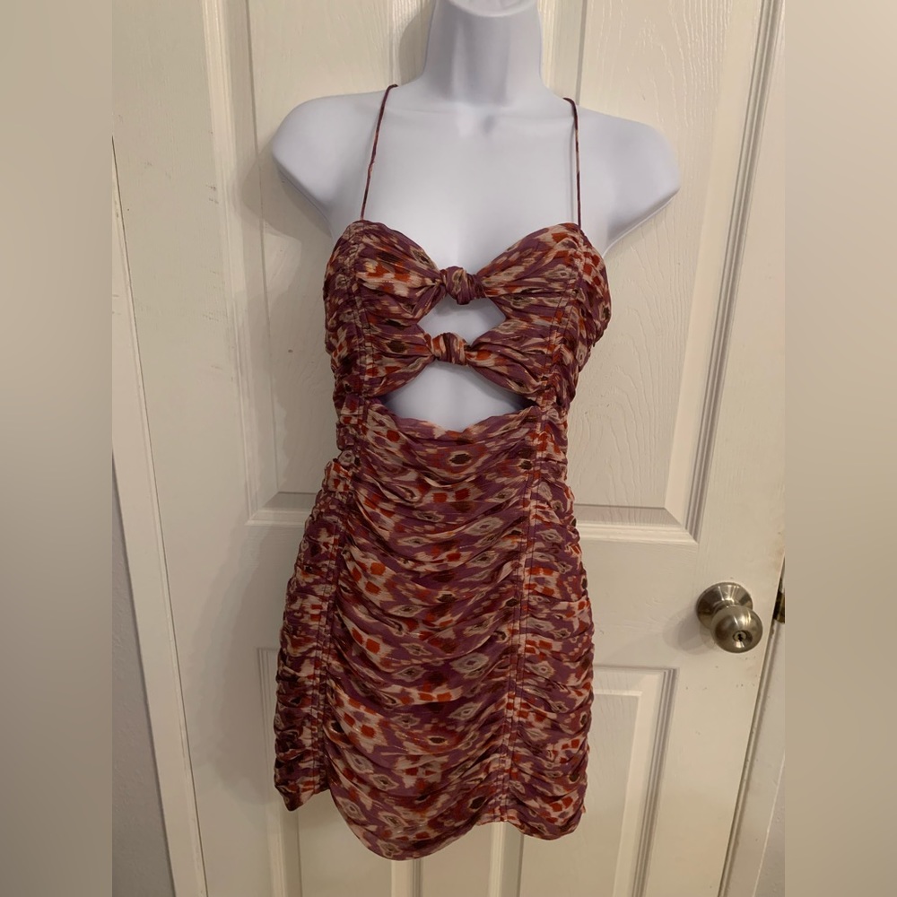 Zara cutout mini dress